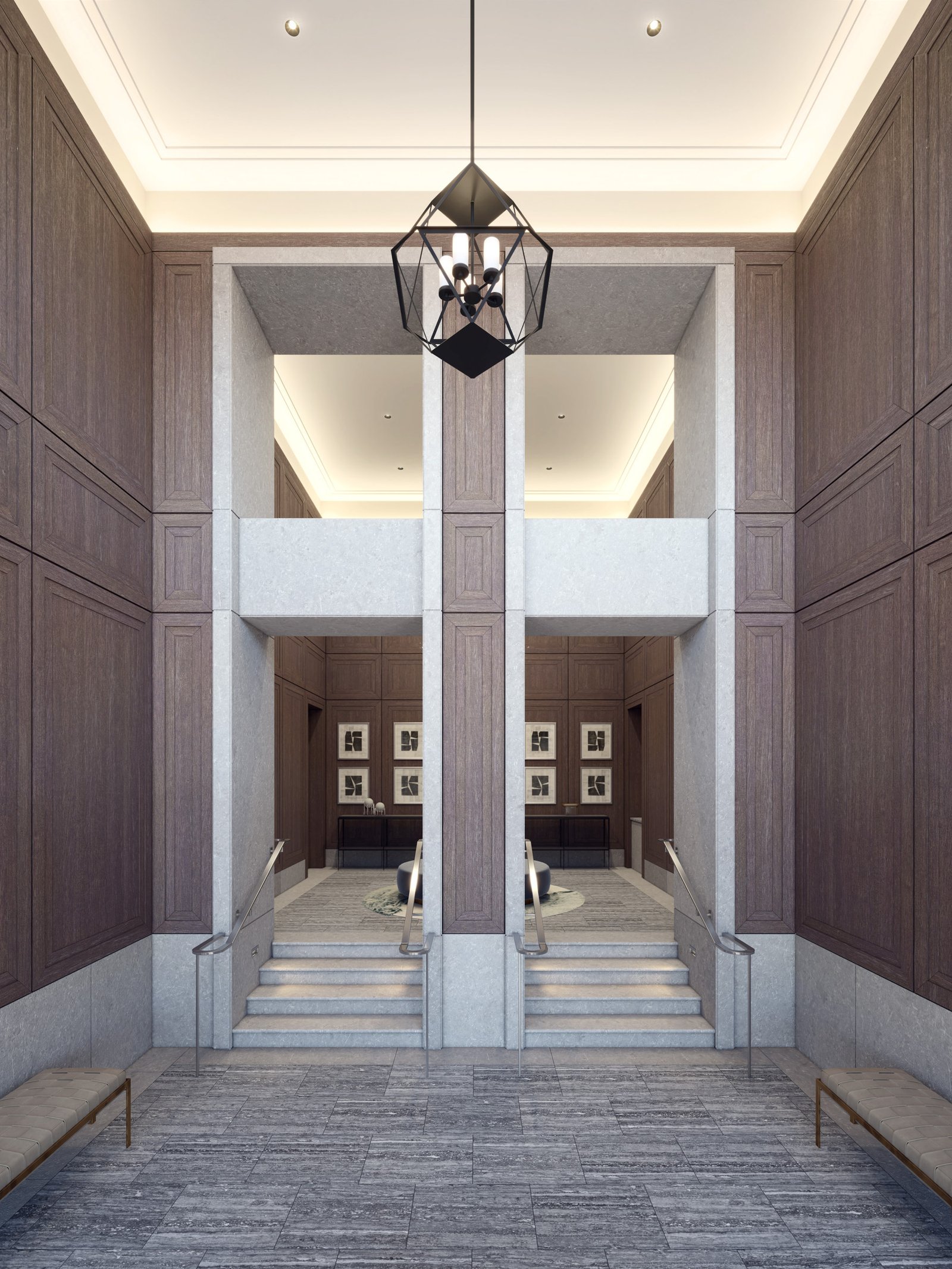 61 East Banks, Chicago, IL — architecture and interior design by Darcy Bonner