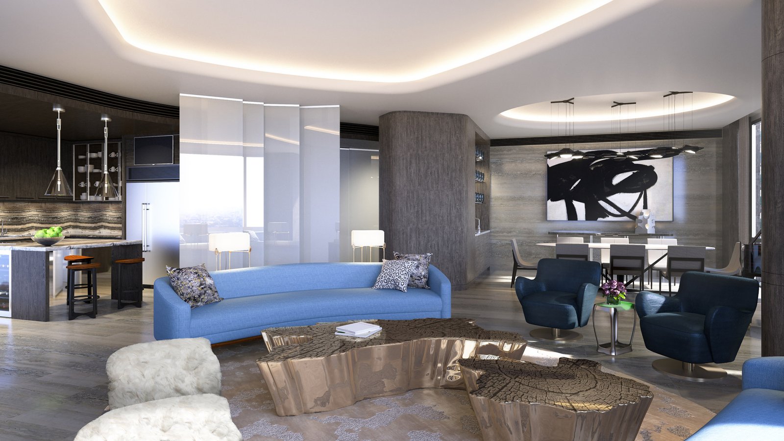 Jakarta Four Seasons Residences, Jakarta, Indonesia — architecture and interior design by Darcy Bonner
