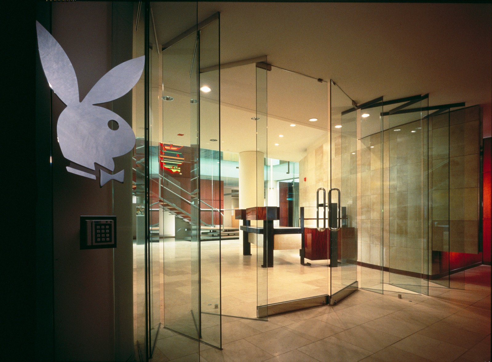 Playboy Headquarters, New York, New York, NY — architecture and interior design by Darcy Bonner