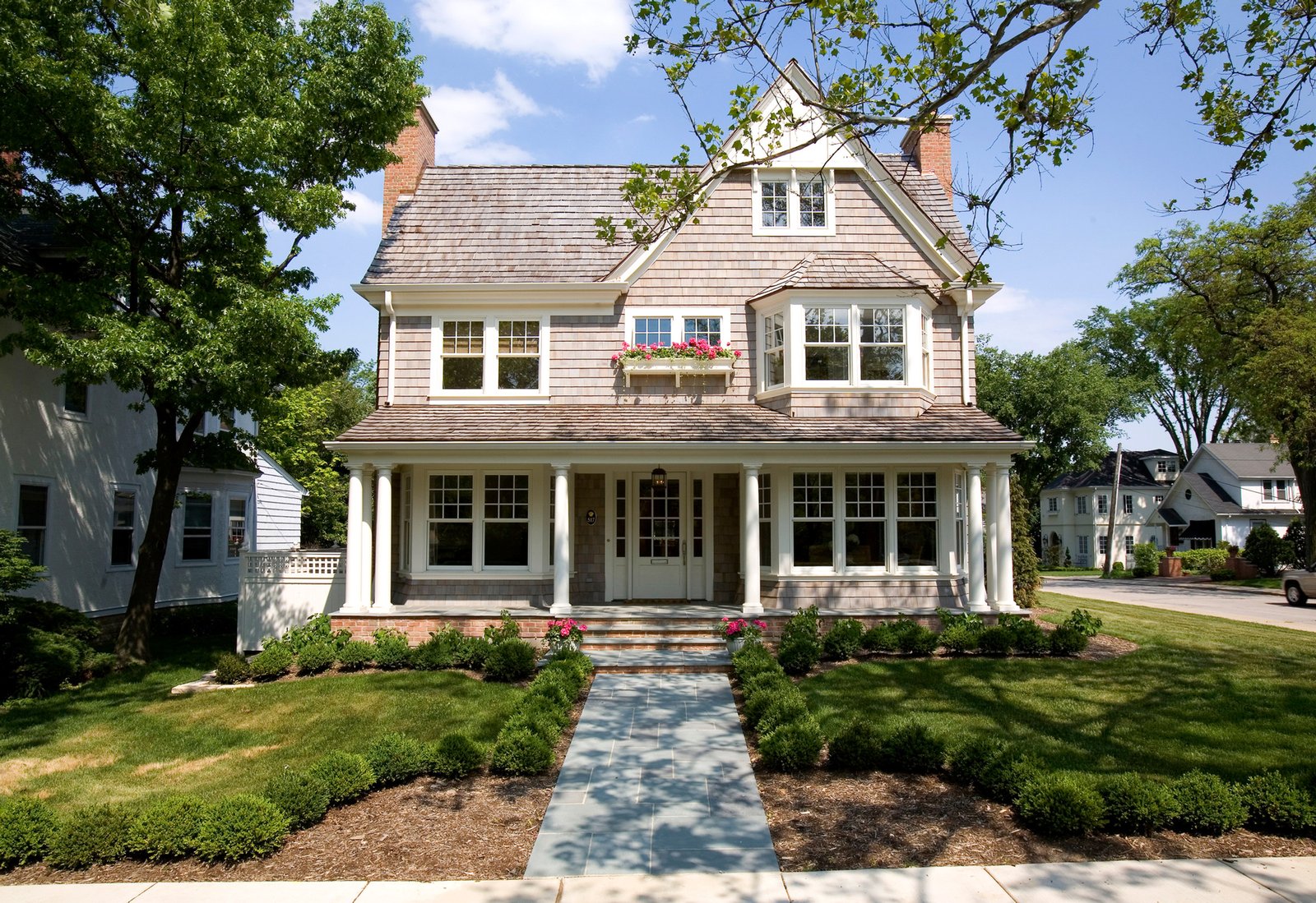 Hinsdale Home, Hinsdale, IL — architecture and interior design by Darcy Bonner