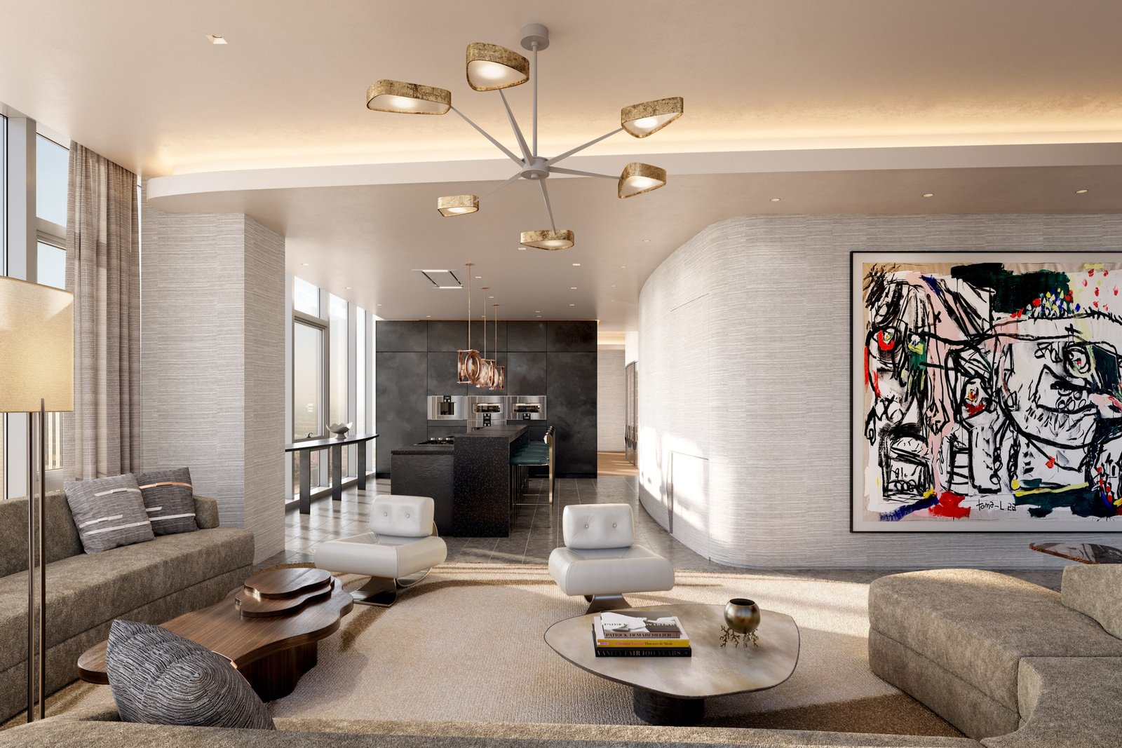 St. Regis Penthouse, Chicago, IL — architecture and interior design by Darcy Bonner